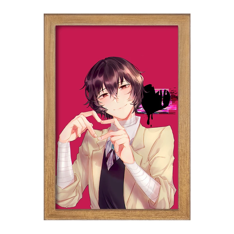 تابلو خندالو مدل دازای سان انیمه سگ های ولگرد بانگو  کد 15644