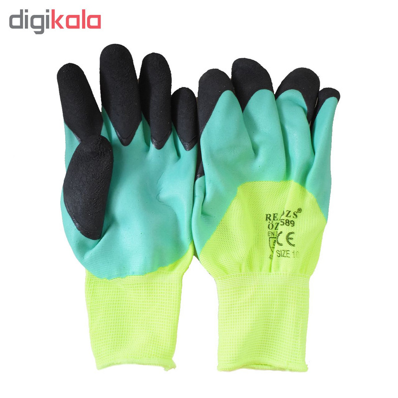 دستکش کار او زد اس کد 9589 بسته 12 عددی