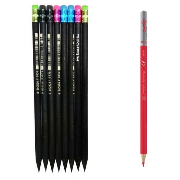 نکته خرید - قیمت روز مداد مشکی مدل ترکیش بسته 8 عددی به همراه مداد قرمز خرید