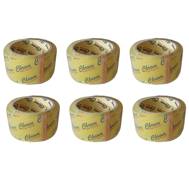 چسب پهن کروم مدل CHM005-06 عرض 5 سانتی متر بسته 6 عددی