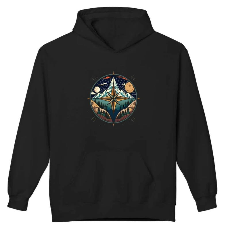 هودی مردانه پاد آفرین مدل اسپرت طرح طبیعت خفن کد 0375