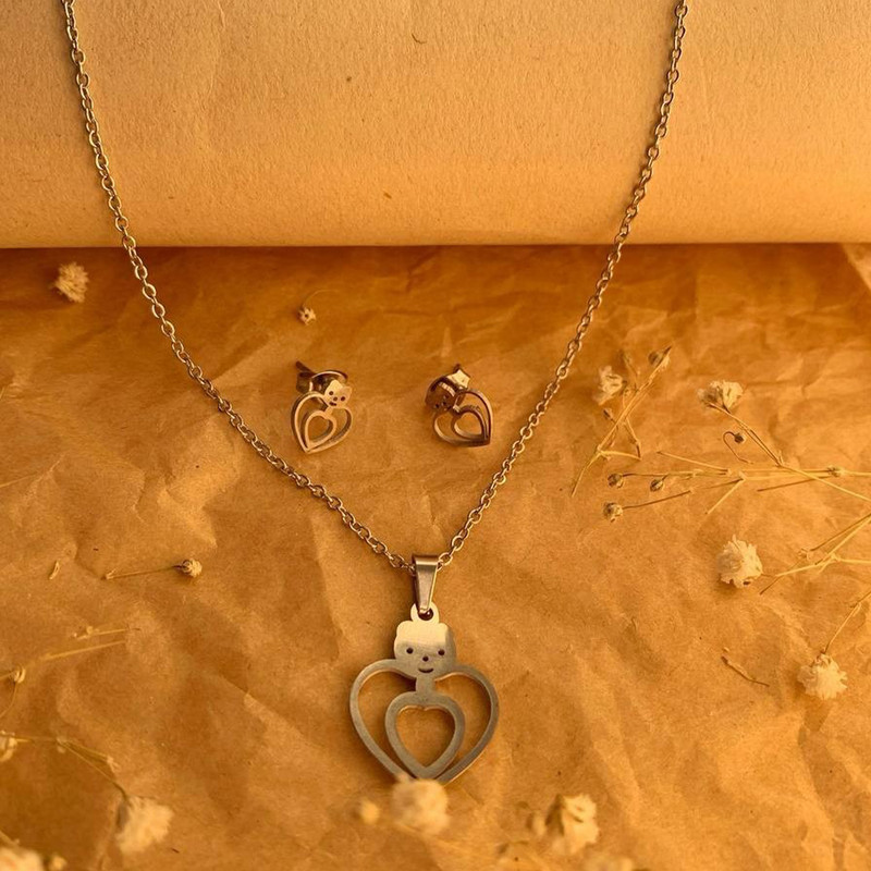 نیم ست زنانه مدل خرس قلبی نیم ست زنانه مدل خرس قلبی