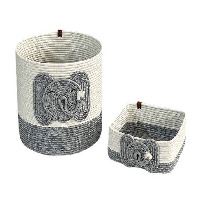 سبد وسایل کودک مدل فیل بسته 2 عددی