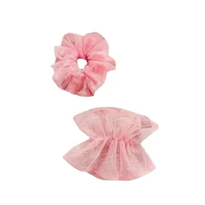 ست کش و گیره مو زنانه مدل خال دار 