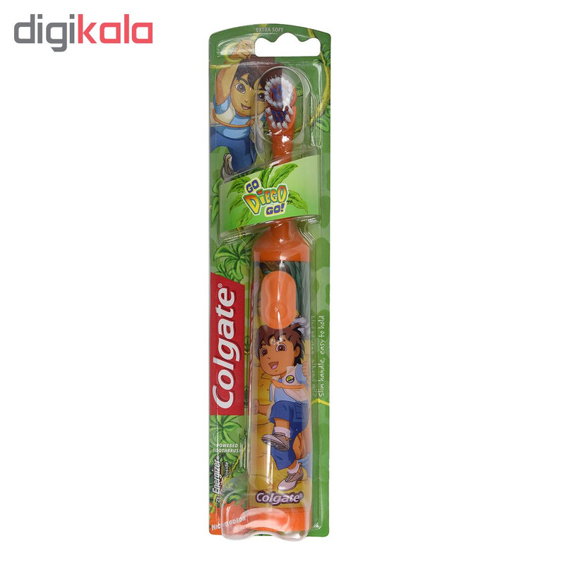 مسواک برقی کودک کلگیت مدل Diego Dora با برس خیلی نرم