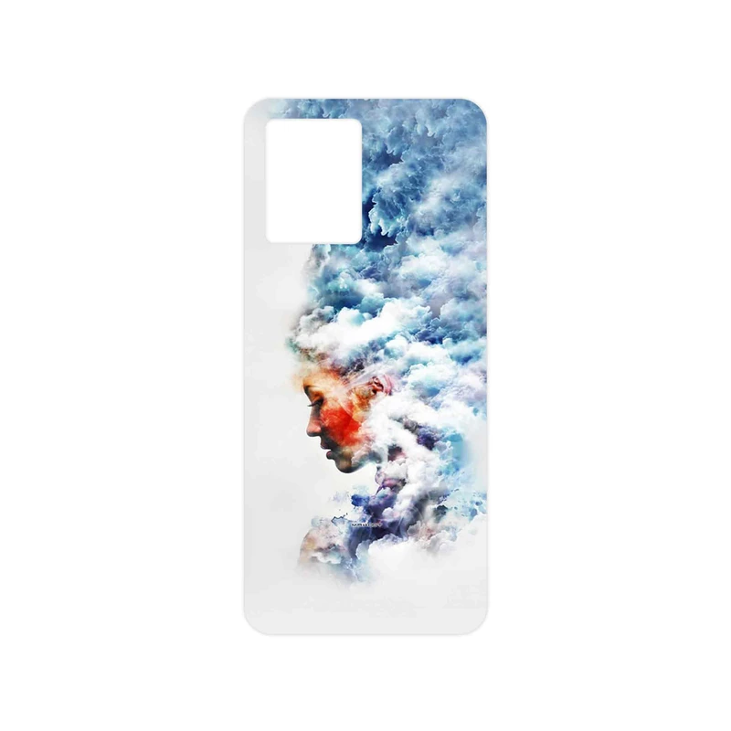 برچسب پوششی ماهوت مدل Women and the Cloud Digital Art مناسب برای گوشی موبایل اپو Reno 8 4G