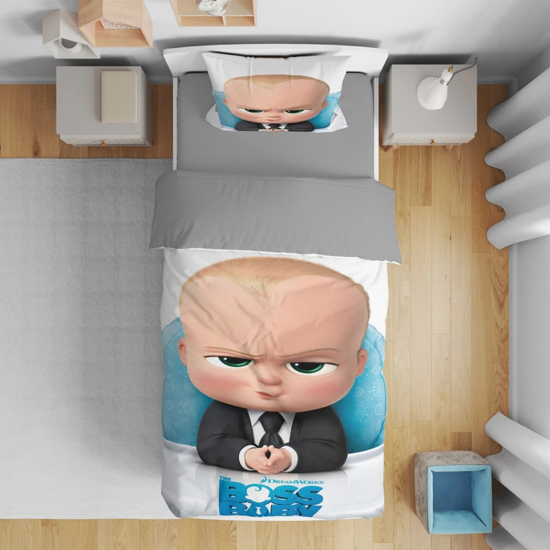 سرویس روتختی مدل بچه رئیس 4456 یک نفره 5 تکه