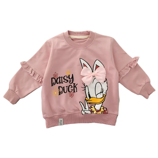 سویشرت دخترانه مدل دیزی داک کد SO-03