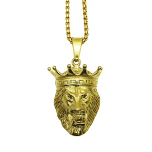 گردنبند طرح king کد 0108