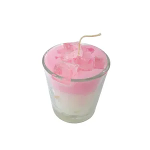 شمع دست ساز مدل آیس لاته 