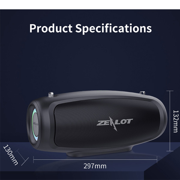 اسپیکر بلوتوثی قابل حمل زیلوت مدل S37L 3