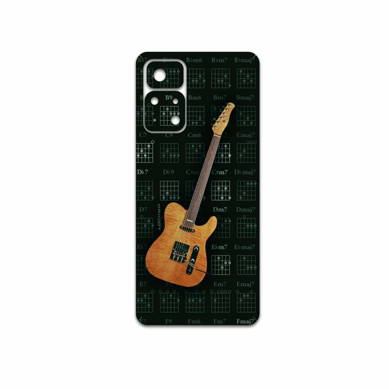 برچسب پوششی ماهوت مدل Guitar-Instrument مناسب برای گوشی موبایل شیائومی Poco M4 Pro 5G