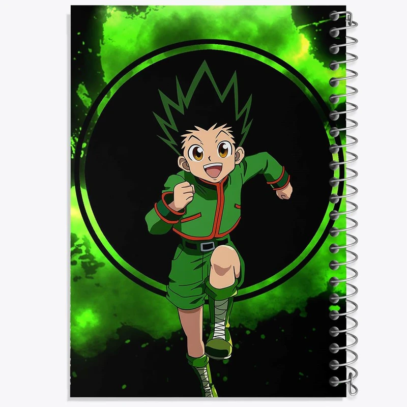 دفتر نقاشی 50 برگ خندالو مدل گون انیمه هانتر ایکس هانتر Hunter × Hunter کد 10736