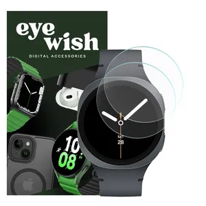 محافظ صفحه نمایش شیشه ای آی ویش مدل SH-ew مناسب برای ساعت هوشمند سامسونگ Galaxy Watch 8 44mm بسته دو عددی