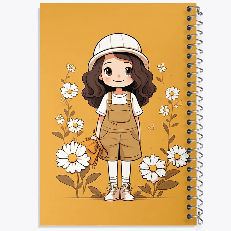 دفتر لیست خرید 50 برگ خندالو طرح دخترانه کد F2098