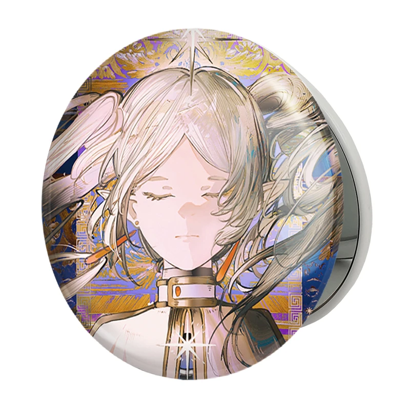 آینه جیبی خندالو طرح انیمه فریرن (Frieren) مدل تاشو کد 33945