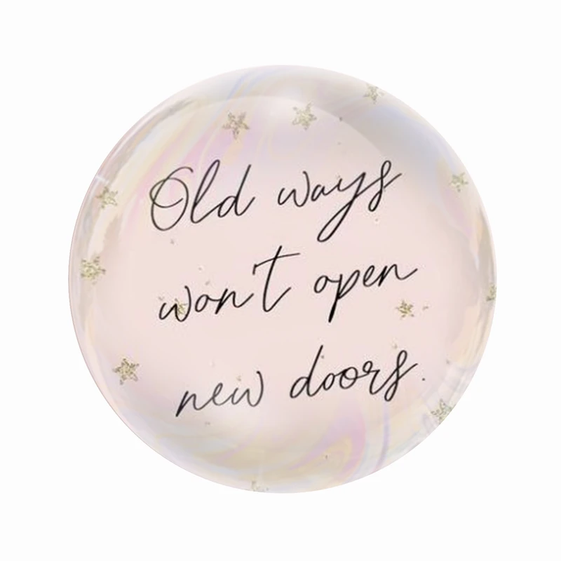مگنت عرش طرح نوشته انگیزشی old ways dont open now doors کد Asm3432