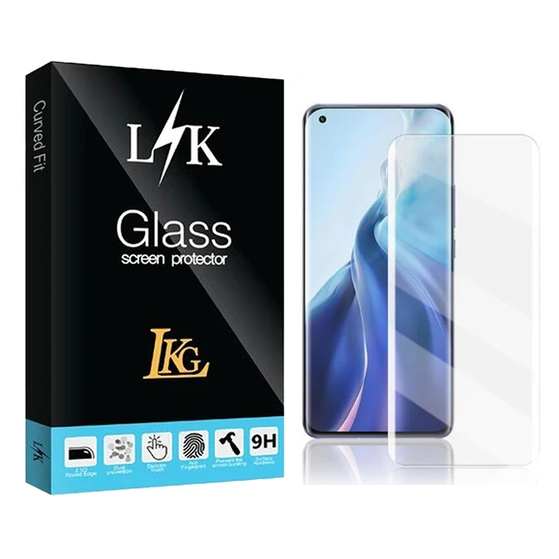 محافظ صفحه نمایش ال کا جی مدل UV مناسب برای گوشی موبایل شیائومی Mi 11 5G