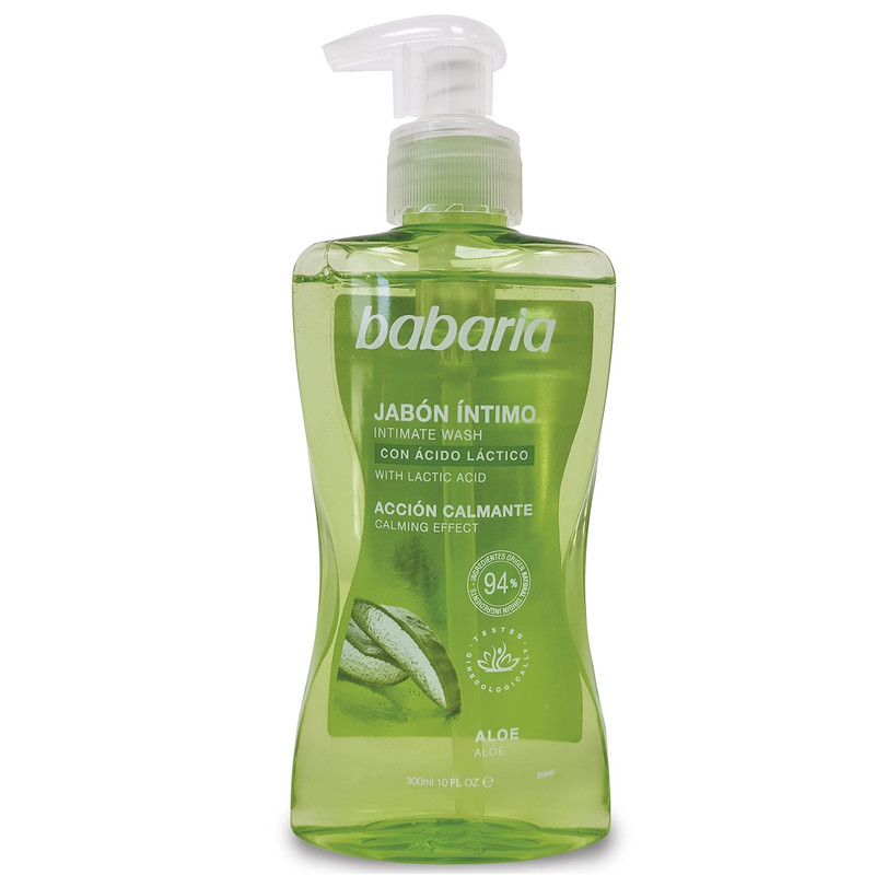 ژل بهداشتی بانوان باباریا مدل Aloevera حجم 300 میلی لیتر ژل بهداشتی بانوان باباریا مدل Aloevera حجم 300 میلی لیتر