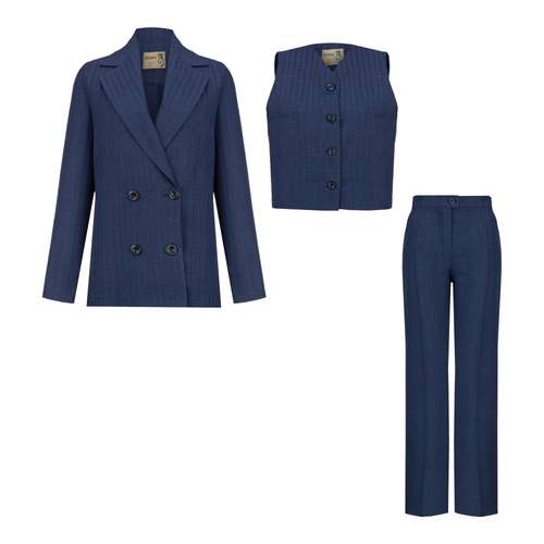 ست 3 تکه لباس زنانه السانا مدل رامان کد 213505