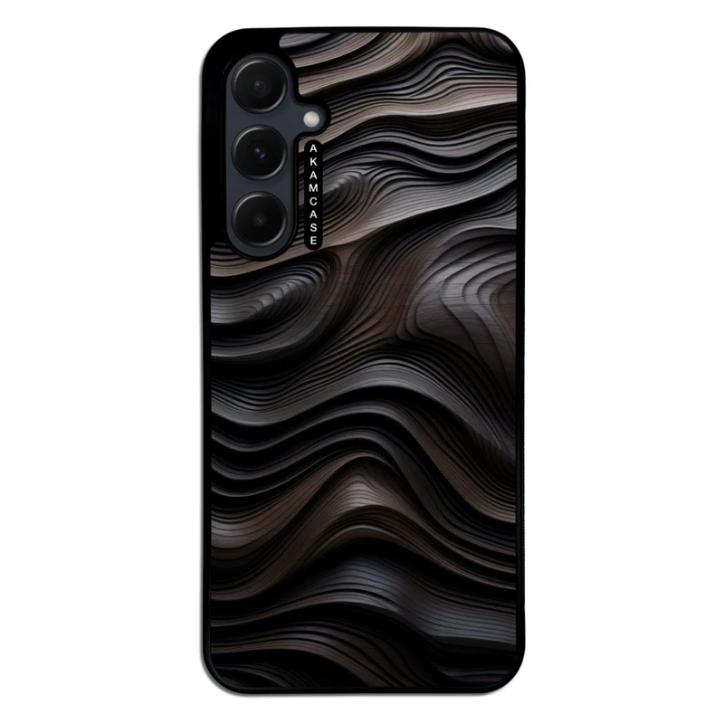 کاور آکام مدل AMC-WSGA55-WOOD-11 مناسب برای گوشی موبایل سامسونگ Galaxy A55