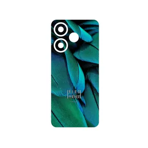 MAHOOT Green Feather Cover Sticker for Xiaomi Redmi 13