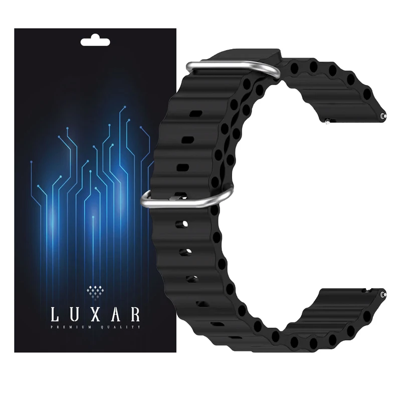 بند لوکسار مدل  Ocean -500 مناسب برای ساعت هوشمند گلوریمی M1 Pro / M2 / M2 Pro / M2 Max / GS1 Pro / GS2 / GR1