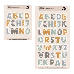 برچسب هیپو آرت مدل الفبا انگلیسی بسته 2 عددی