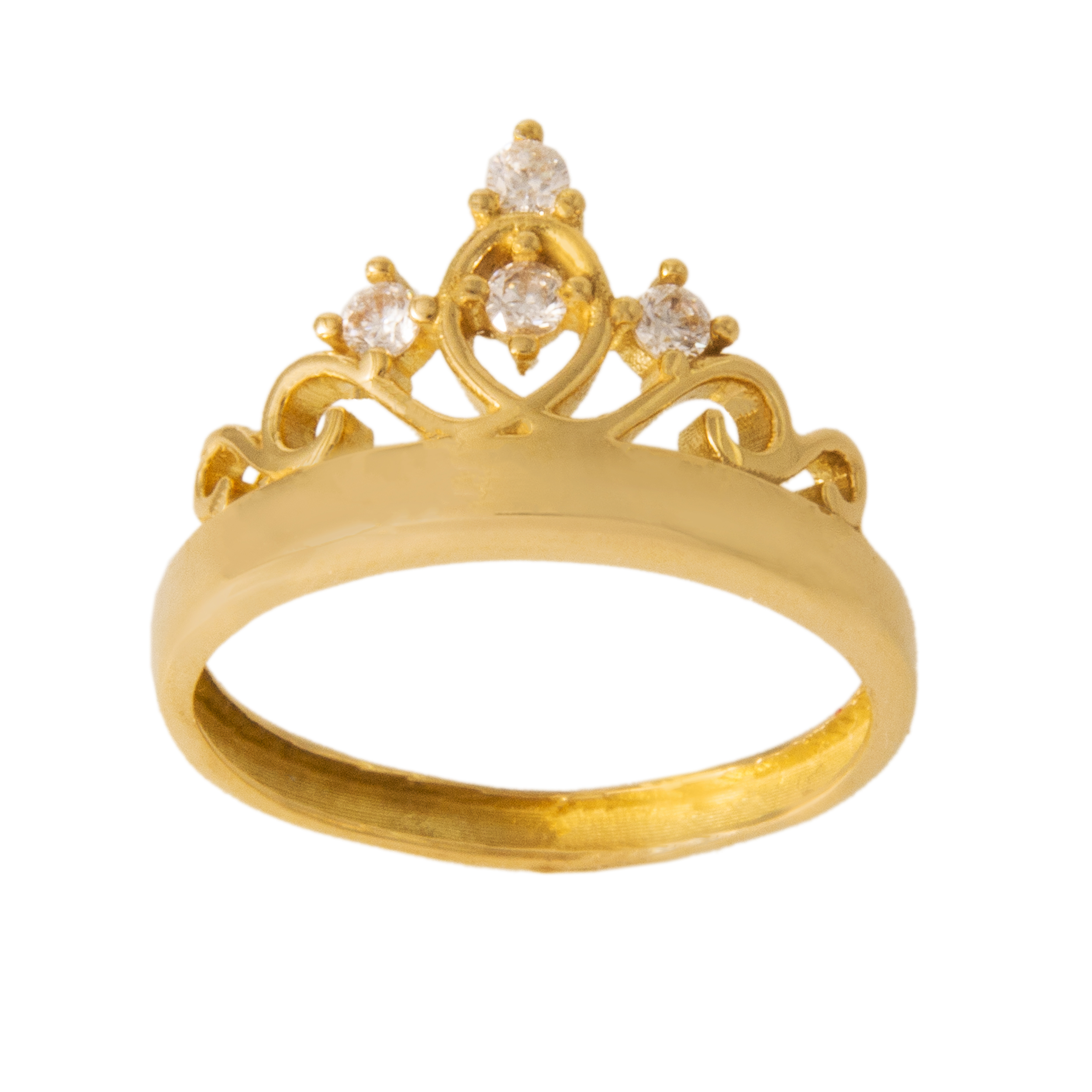  انگشتر طلا 18 عیار زنانه کد 67120