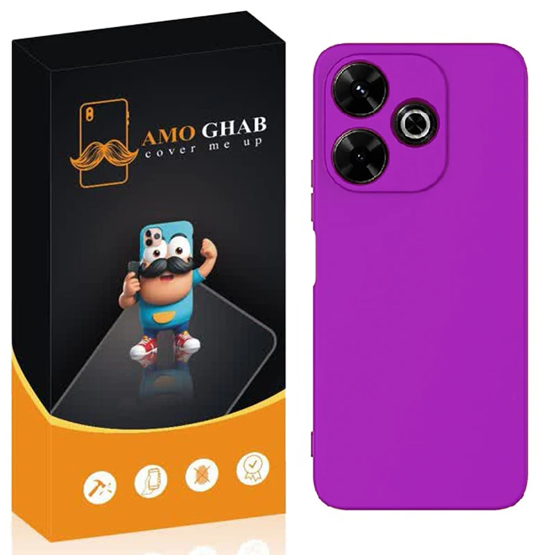 کاور عمو قاب مدل سیلیکونی مناسب برای گوشی موبایل شیائومی Redmi 13