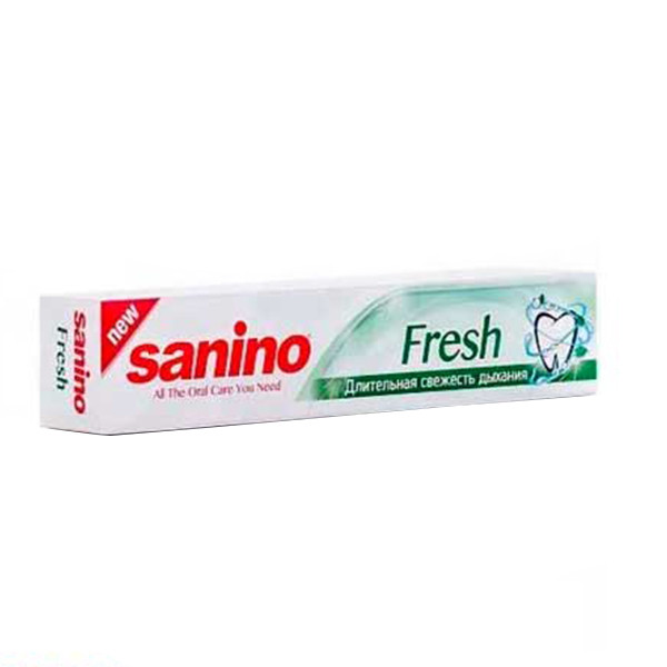 خمیر دندان سانینو مدل Fresh حجم 75 میلی لیتر