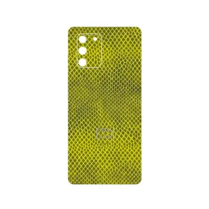 MAHOOT Yellow Snake Skin Cover Sticker for Samsung Galaxy S10 Lite