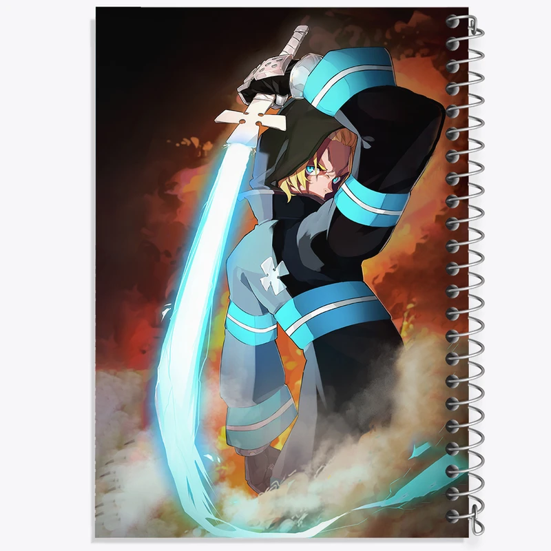 دفتر مشق 50 برگ خندالو طرح آرتور انیمه نیروی آتش کد 32248