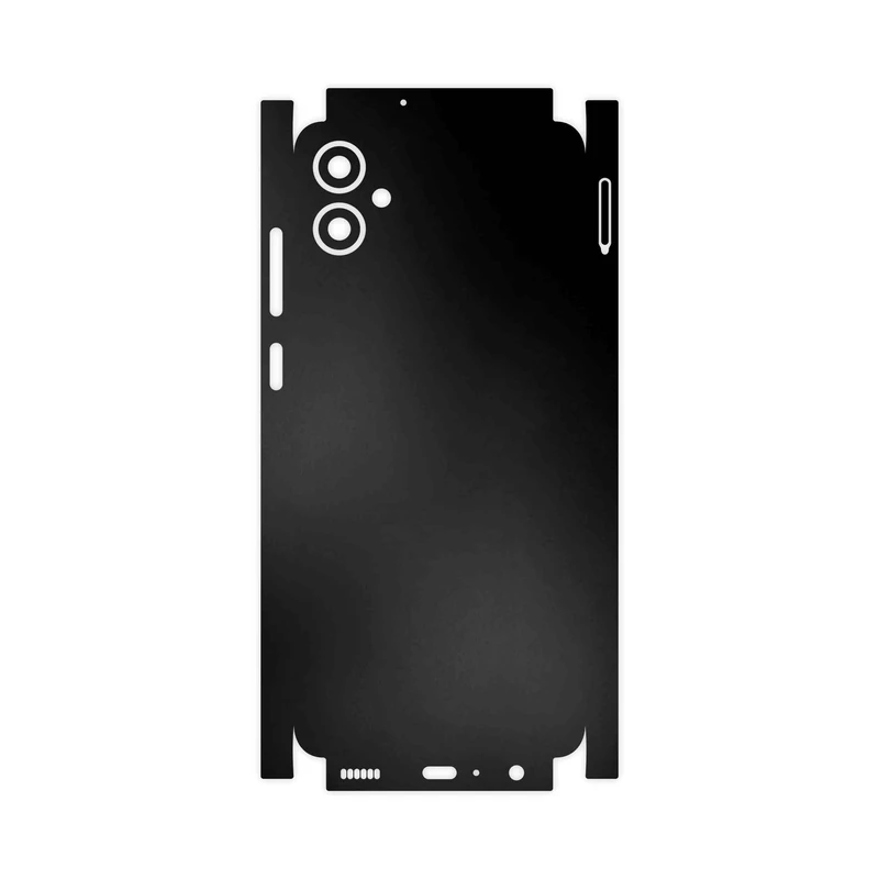 برچسب پوششی ماهوت مدل Matte-Black-FullSkin مناسب برای گوشی موبایل سامسونگ Galaxy A05
