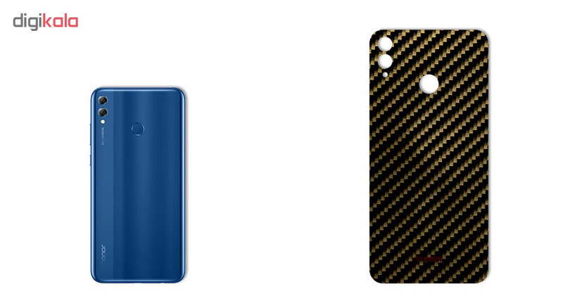 برچسب پوششی ماهوت مدل Shine-carbon Special مناسب برای گوشی HUAWEI HONOR 8X