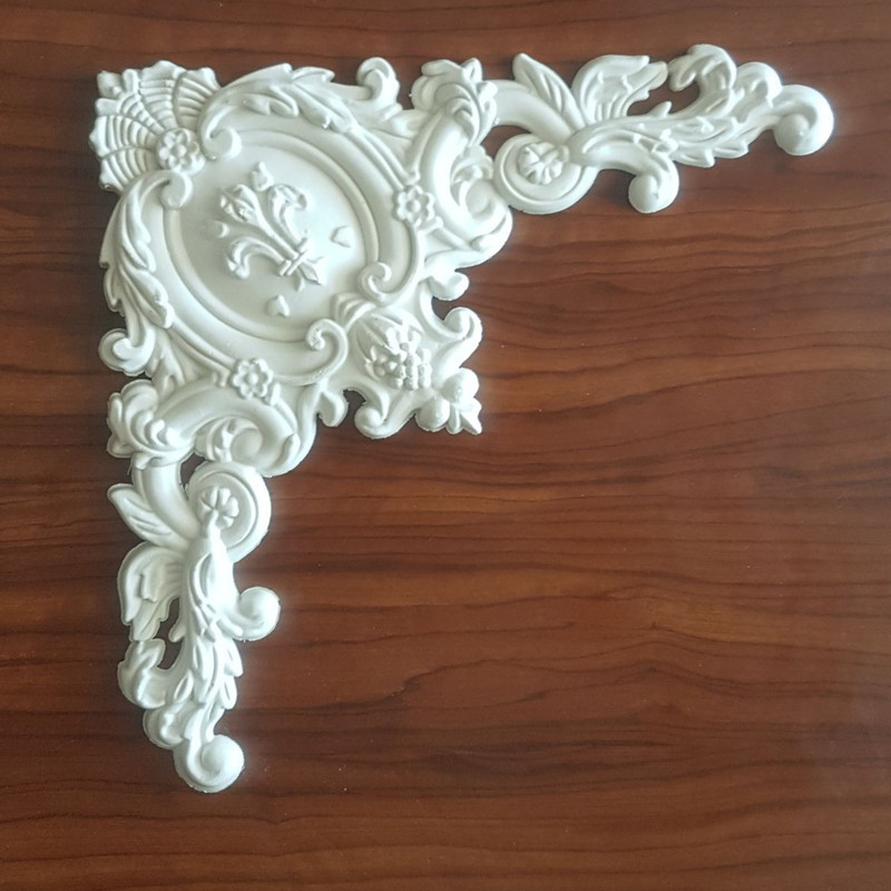 ابزار پیش ساخته مدل گل pvc ممبران گوشه بسته 2 عددی