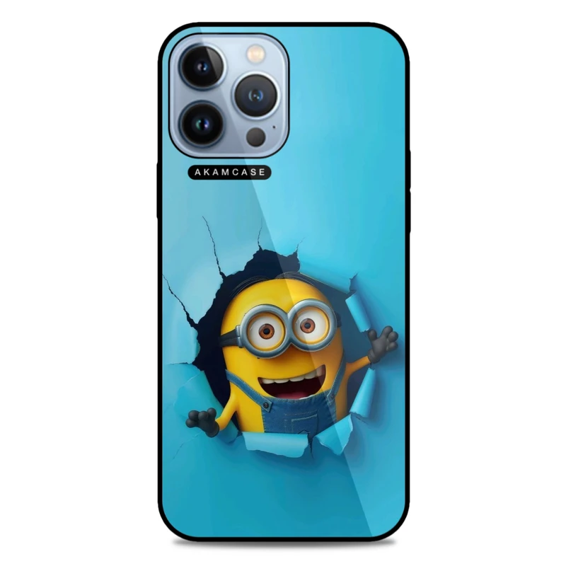 کاور آکام مدل AMC-WA13PROMAX-MINIONS2 مناسب برای گوشی موبایل اپل iPhone 13 Pro Max