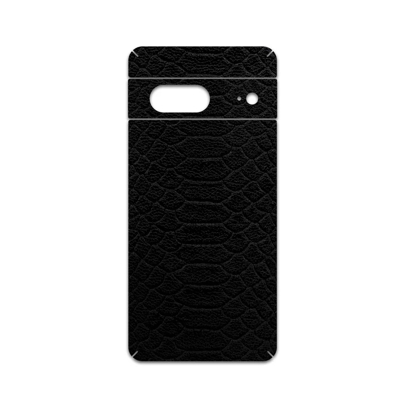 برچسب پوششی ماهوت مدل Black-Snake-Leather مناسب برای گوشی موبایل گوگل Pixel 7