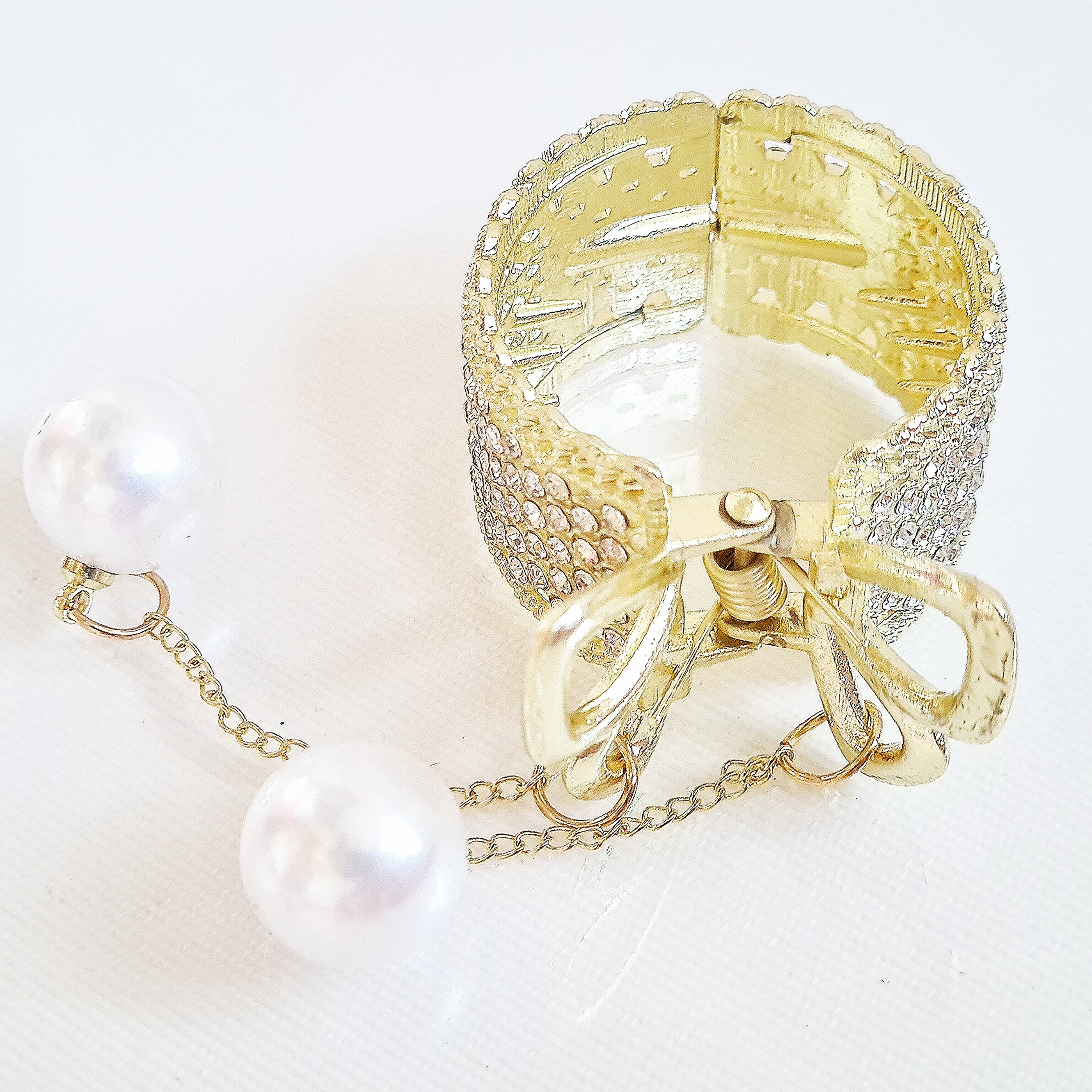 کلیپس مو زنانه مدل دم اسبی سامورایی آویزدار کد brg 1158