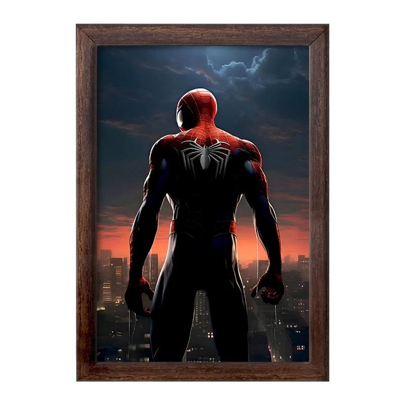 تابلو خندالو طرح مرد عنکبوتی (Spider Man) کد F5281