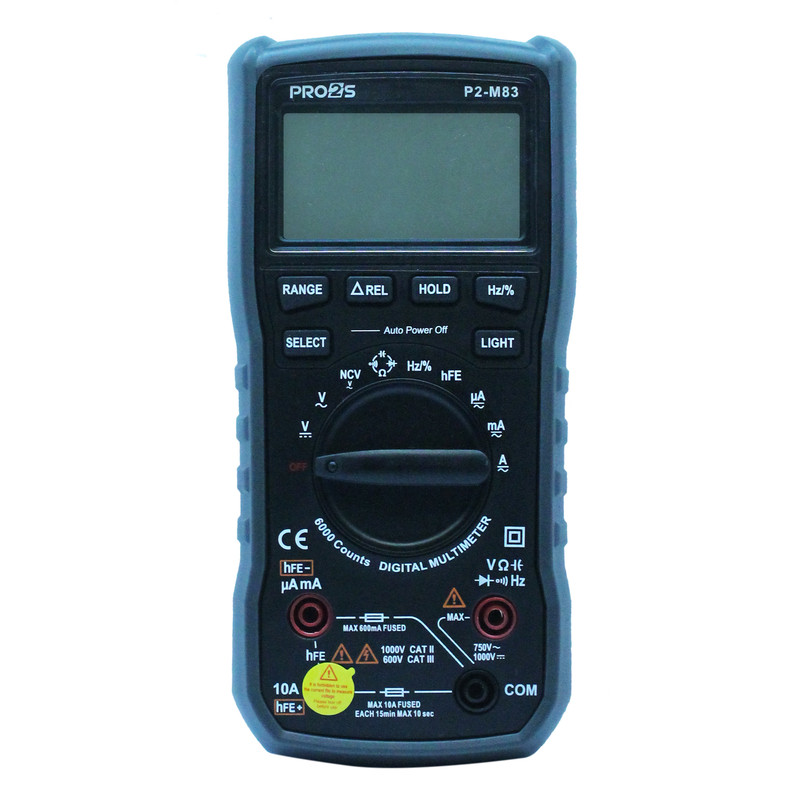 مولتی متر دیجیتال پروتئوس مدل P2-M83