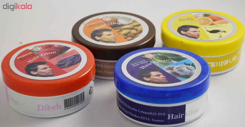 چسب مو دیبه مدل Almond حجم 100 میلی لیتر