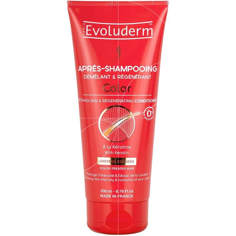 نرم‌کننده مو اولودرم مدل Colorkeratin حجم 200 میلی‌لیتر