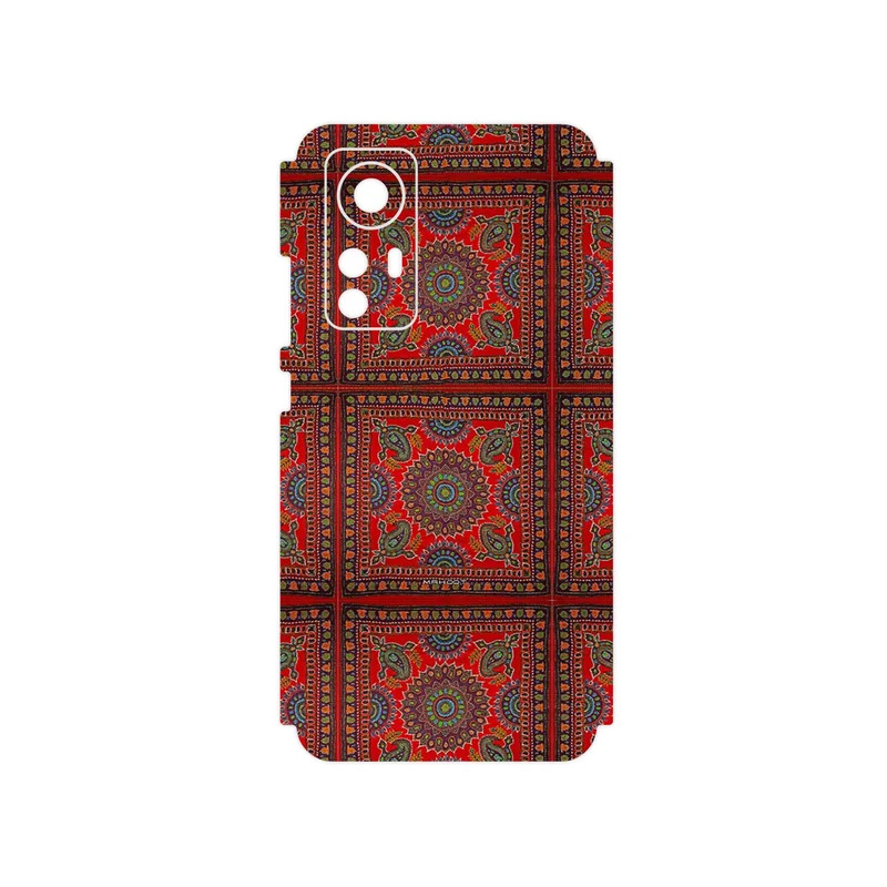 برچسب پوششی ماهوت مدل Embroidered Rug مناسب برای گوشی موبایل شیائومی 12X