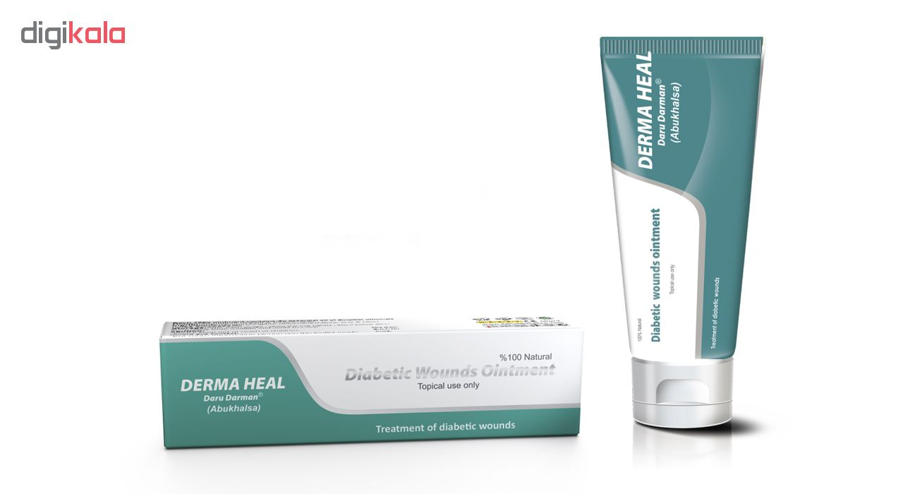 پماد زخم دیابت دارو درمان مدل Diabetic Wounds Ointment حجم 80 میلی لیتر