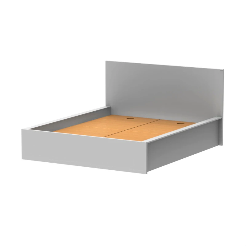 تخت خواب دو نفره اسمردیس مدل R101 - MDF سایز 200x160 سانتی متر