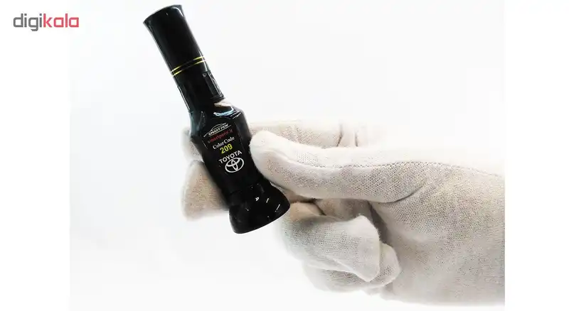 قلم خشگیر بدنه خودرو اسمارت پن رنگ مشکی متالیک تویوتا کمری کد 209 حجم 15 میلی لیتر