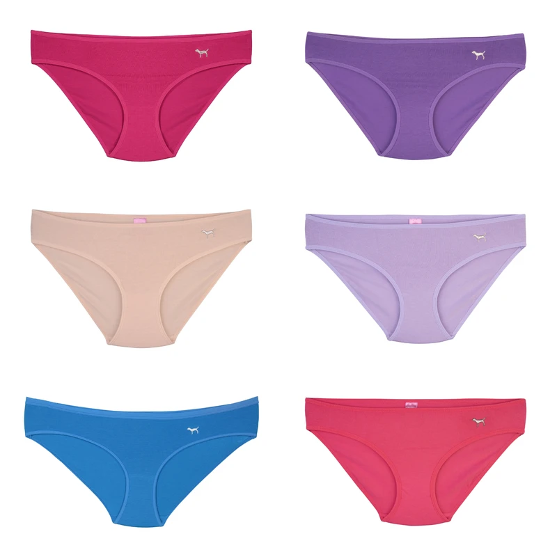 شورت زنانه چری پینک مدل 6SH مجموعه ۶ عددی