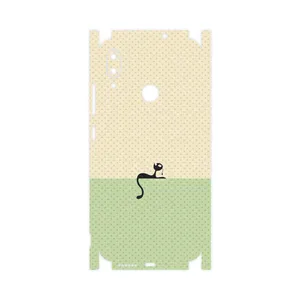 MAHOOT Minimal Internet Cat Icon-FullSkin Cover Sticker for Motorola Moto E6 Plus