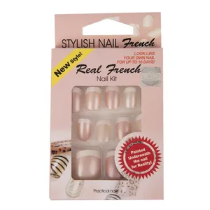 ناخن مصنوعی تریتون سری Real French مدل NDN-1518-5526